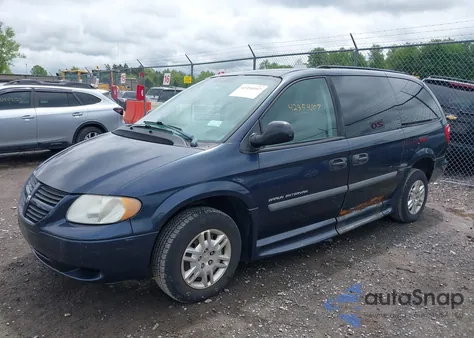 2007 Dodge Grand Caravan Se from USA, damaged, VIN 1D4GP24R67B255591